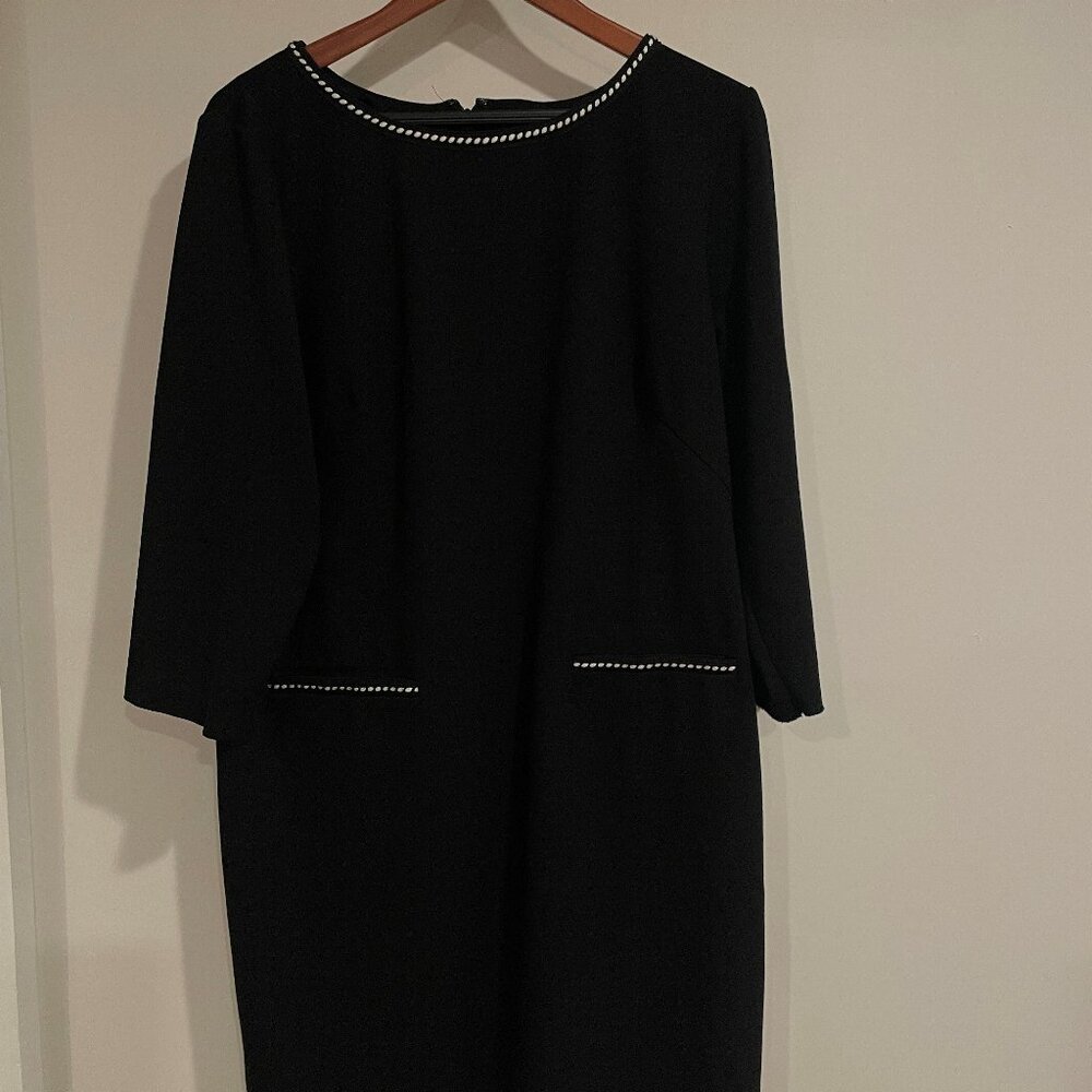 Talbots Black Shift Dress